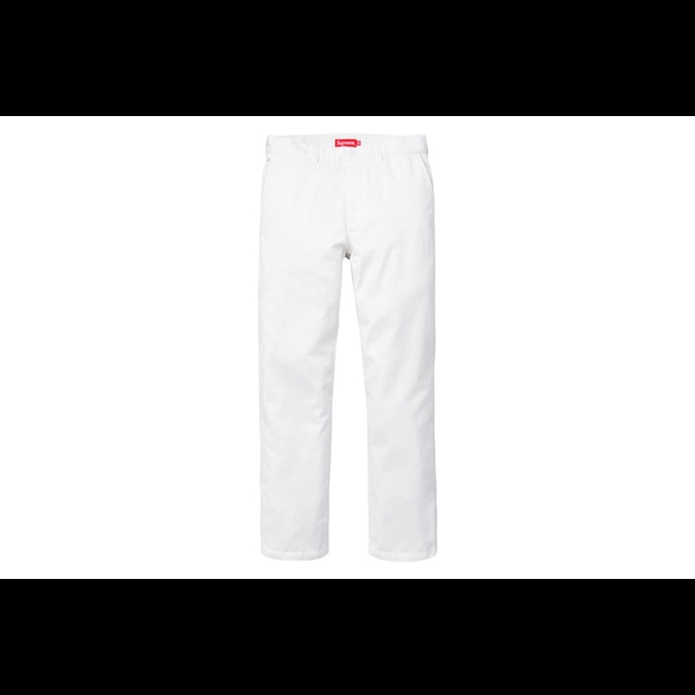 White Supreme Jeans